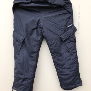 Reebok snow pants boys black size 10-12